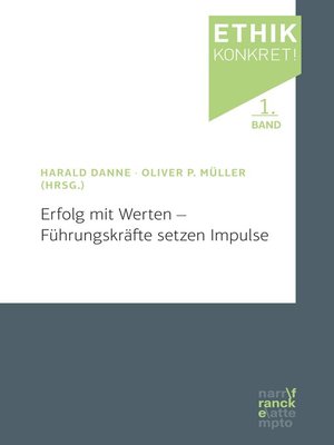 cover image of Erfolg mit Werten--Führungskräfte setzen Impulse